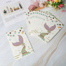 12pcs Mermaid Gift Bags Sweet Paper Candy Bags Mermaid Christmas Wedding Bo Tw