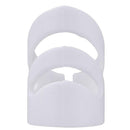 Guitar Ring Finger Guard Guitar Ring Fingertip Guitar Accessory (L White) A