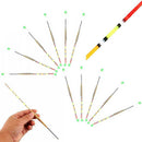 10pcs Portable Wood Light Stick Drift Tube Bobber Fishing Float Random Colo J8N3