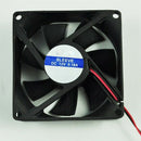 5X(SODIAL(R) DC 12V Black 80mm Square Plastic Cooling Fan For Computer PC CM1R4)