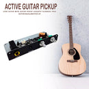 JY200 Active Mute Guitar Pickup Folk Guitar EQ Equalizer Musical Instrument Part