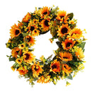 Beautiful Artificial Spring and Summer Wreath Front Door or Home Decoration