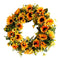 Beautiful Artificial Spring and Summer Wreath Front Door or Home Decoration