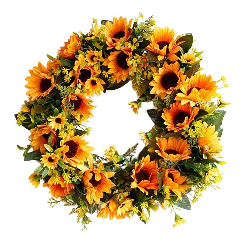 Beautiful Artificial Spring and Summer Wreath Front Door or Home Decoration