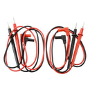 2 Pair 4mm Banana Plug 31.9" Long Multimeters Meter Probe Test Lead