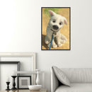 5D DIY Full Drill Diamond Painting Cute Dog Cross Stitch Embroidery Mosaic