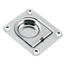 Stainless Steel Hardware Handle Pull Ring Convenient Round Flush Boat Hatch