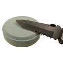 Round Sharpening Stone Outdoor 1pc Whetstone Dual Grit Sharpener Accessory