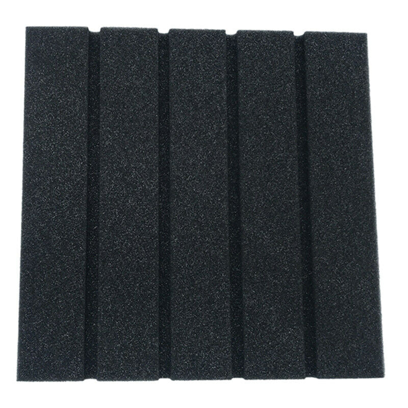 6pcs Recording Studio Soundproofing Acoustic Panels Foam Thick Sponge Light