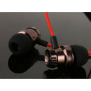 Sport Wired Stereo Bass Headset In Ear Earphones Headphone Earbuds 3.5mm Red