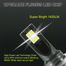 2PCS H1 200W 12000LM LED Car Fog Headlight Conversion Globes Bulbs Beam LD2004