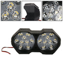 Motorcycle Motorbike LED Spot Fog Lights Beam Headlight Driving Running L USC