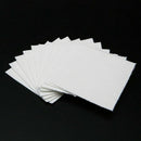 50 Sheets Ceramic Fiber Square Microwave Kiln Glass Fusing Paper Household