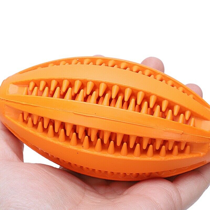 Durable Dog Ball Toys for Aggressive Chewers [Bite Resistant] Soft Natural