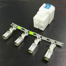 4 Pin Short Wave Radio Power Supply Socket Cable Cord Connector for ICOM IC M4V2