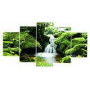 5 Panels HD Modern Art Oil Landscape Painting Canvas Print Wall Picture