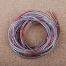 5M Clear Moulding Trim Rubber Strip Guard Car Door Edge Scratch Protector Cover