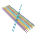14Pcs Plastic Double Pointed Knitting Needle Set 13.78 inch, Crochet Hooks Sizes