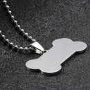 Custom Personalized Engraved Tag Aluminum Dog Tag Cat Tag Name ID Phone Tags