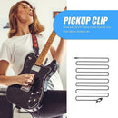 Clip-on Pickup+ 6.35 mm Male to Male Cable Set Guitar Ukulele Accessories