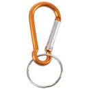 Assorted Color Aluminum Carabiner Key Ring Keychain Holder 12 Pcs D8F3