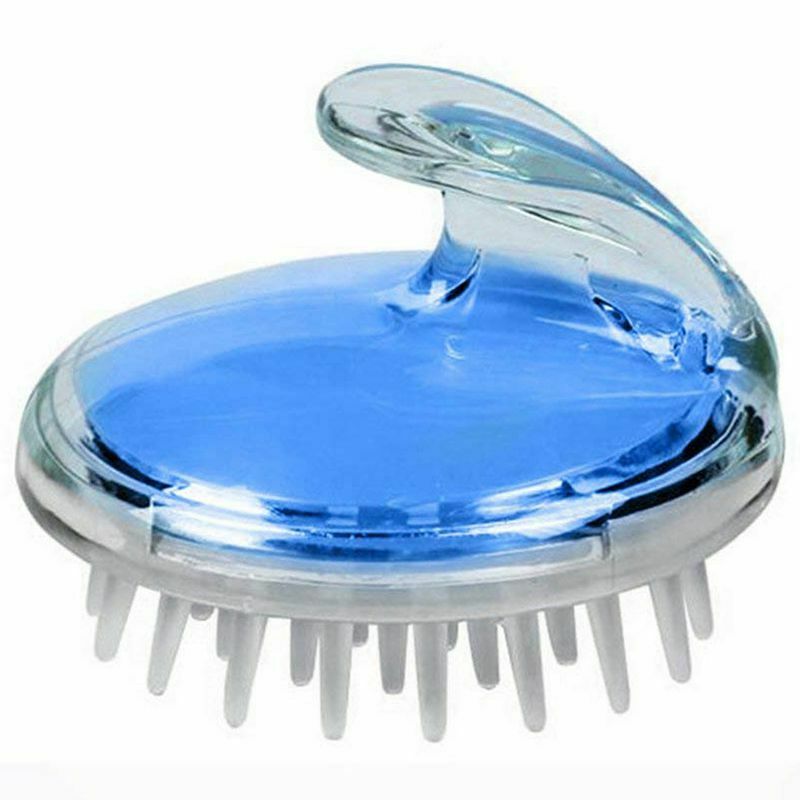 1pc Shampoo Scalp Head Shower Massage Massager Cleaning Clean Scrub Hair Br I2R5