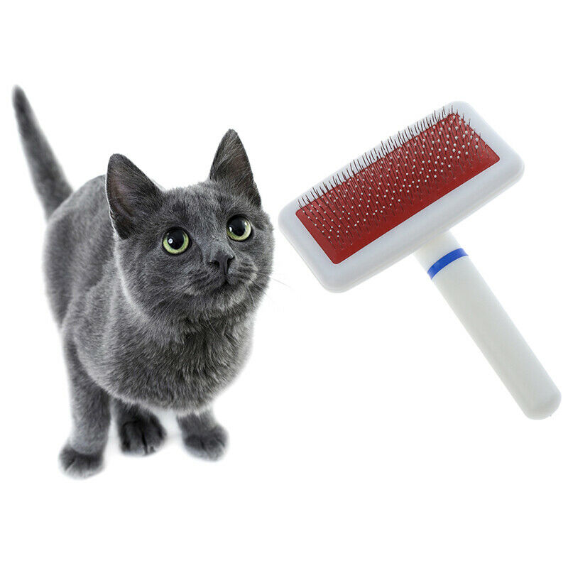 Pet Slicker Brush for Dogs Cats Massage Brush Deshedding Comb Grooming Br SE Gw