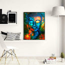 5D DIY Full Drill Diamond Painting Retro Buddha Cross Stitch Embroidery Kit