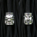 1PC Paracord Beads Metal Charms for Paracord Bracelet Braided Parts DIY Pend- OZ