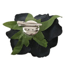 Silk Flower Hair Clip Brooch Wedding Corsage Flower Clip 8cm Brooch Accesso N3Y2