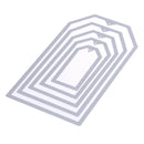 5pc Sewing Frames Metal Cutting Dies Stencils for DIY Scrapbooking Decor