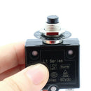 1X 15A Circuit Breaker 12V/24V Push Button Resettable Thermal Circuit Break