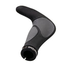 2pcs Ergonomic Bicycle Grip Handlebar TPR Rubber Casing Sheath Bar End (A)