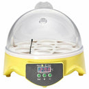 Mini 7 Egg Incubator Poultry Incubator Brooder Digital Temperature Hatchery