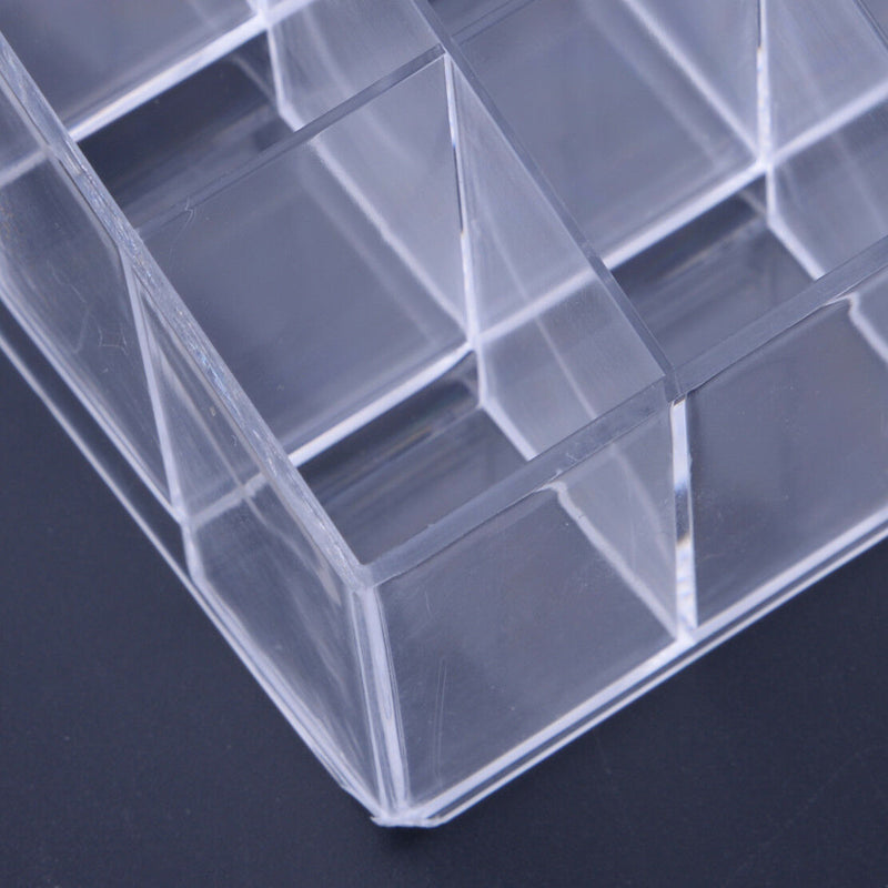 Acrylic Lip Gloss Holder 24 Slots Lipstick Box Display Stand Sundry Storage Box