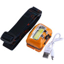 Mini Outdoor 400LM USB Rechargeable LED Head Lamp Bicycle Light Flashlight