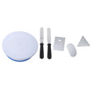 Multi-function Cake Turntable Stand Decorating Kit Set Pastry Tools 27.5cm