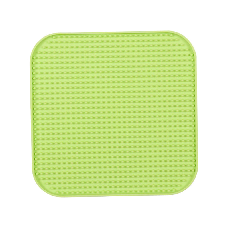 Dog Lick Mat Fun Alternative to Slow Feeder Dog Bowl Snuffle Mat Green B