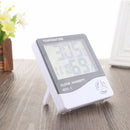 Electronic Meter Digital Thermometer Hygrometer Alarm Clock Indoor Outdoor Room