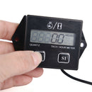 Digital Engine Tach Tachometer Hour Meter Inductive for Motorcycle Motor LJ