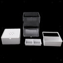 Acrylic Fish Bowl Plant Aquarium Fish Tank Home Office Ornament White