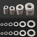 105x M3 M4 M5 M6 M8 M10 Stainless Steel Washer Metric Flat Screw Repair Kit Tool