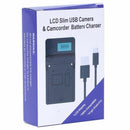 For EOS 450D 500D 1000D Camera Battery LP-E5 Charger T8L4