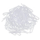 200Pcs 40*3mm Plastic Clip With Teeth For Dress Shirt Garment Packaging DIY