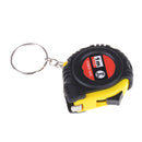 Retractable Ruler Tape Measure Key Ring Chain Mini Pocket Size Metric1m/3.28 BX