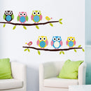 1X Animal Cartoon Owl Tree Vinyl Wall Stickers for Kids Rooms Boys Girl OZ