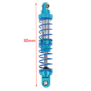 2Pcs Oil Adjustable 80mm Shock Absorber Damper for 1/10 RC Car Crawler SCX10  3C