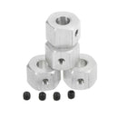 4Pcs Metal 6mm To 12mm Wheel Hex Hub Adapter for WPL 1634 JJRC MN RC Truck  W1C3