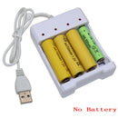 Universal usb 4 slots output battery charger battery quick charge adapter SE3C