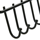 Wall Earring Organizer Hanging Holder Necklace Display Rack Holder (Black)